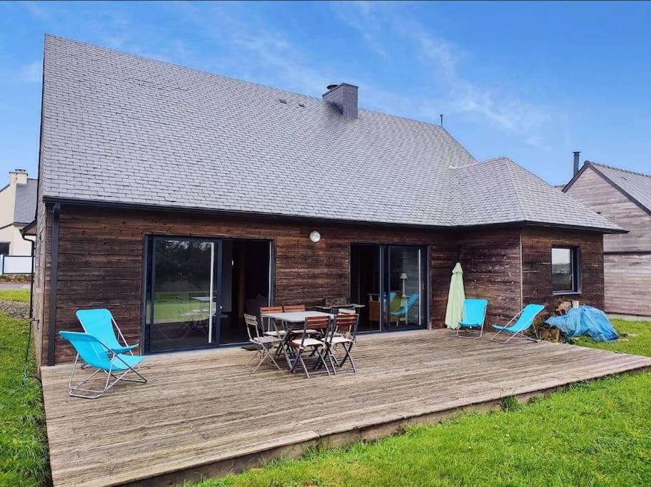 Belle Maison En Bois Perros - La Lande Dış mekan fotoğraf